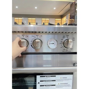 Forno Gas <b>Range</b> 4 Burner Stainless Steel With Oven 40L Plus Capacity Knob Control Mechanical - Product Image 4