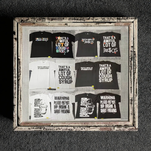 <span class=keywords><strong>T</strong></span>-shirts Y2K pour hommes, streetwear, 100% coton, motif 'C'est vraiment beaucoup <span class=keywords><strong>de</strong></span> sirop contre la toux' - Product Image 5