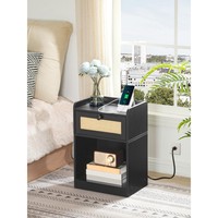 Table d'appoint en gros avec 1 tiroir, table d'appoint avec un tiroir, table d'appoint à un seul tiroir pour salon