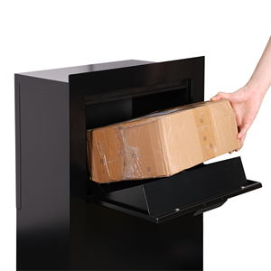 Factory Direct Custom Brick Outdoor Parcel <strong>Box</strong> Galvanized Steel Courier <strong>Box</strong> with Security Lock <strong>for</strong> Fence and <strong>Walls</strong> - Product Image 1