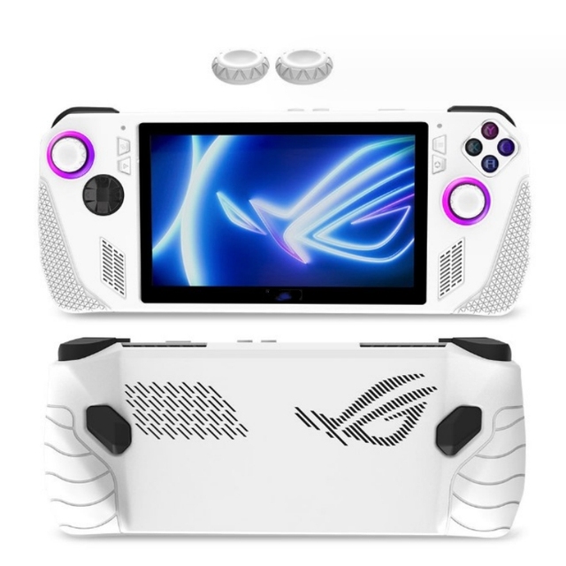 Silicone Cover Case Shockproof Drop-proof Protective Cover for Asus ROG Ally Game Consoles Accessories for ROG Ally