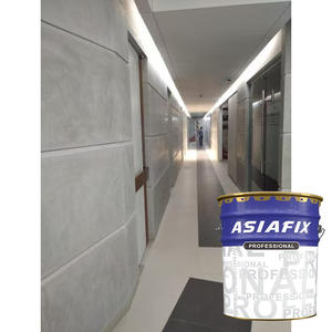 Enduit de finition <span class=keywords><strong>en</strong></span> béton pour façade de bâtiment commercial, imperméable, finition grise - Product Image 5