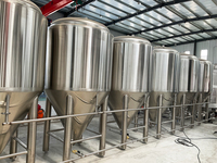 Fermenteur de brassage de 1000 litres, équipement de fermentation d'alcool, équipement de fermentation