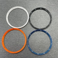 Bague de chapitre d'horloge SKX007 à chiffres arabes mats de qualité supérieure, la plus vendue