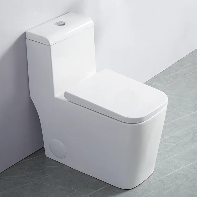 HILITE क्लासिक डिजाइन दोहरी निस्तब्धता CUPC सेनेटरी वेयर बाथरूम सेनेटरी Washdown एक टुकड़ा Wc शौचालय
