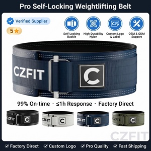 Ceinture de musculation en néoprène, coussin lombaire épaissi, boucle en acier, imperméable, ceinture de musculation personnalisée, douce, résistante, grande taille - Product Image 1