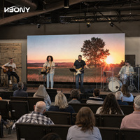 Pantalla LED P2.97 para Exteriores de Alquiler, 500x1000mm, Pantalla LED para Escenarios, Video Wall de 3840Hz para Iglesias, Conciertos, Bodas y Eventos, Fabricante