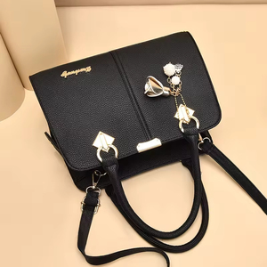 2026 Fashionable Women's New Elegant <b>Square</b> Shape Rhombus Pattern Zipper Closure Single-Shoulder Crossbody Handbag - Product Image 2
