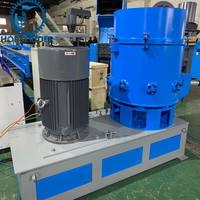 Machine de granulation plastique haute efficacité pour la production de granulés de film PE, équipement de ligne de recyclage