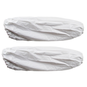 Funda Protectora de PVC Blanca, Resistente a Químicos, Impermeable, Resistente a Manchas, Resistente al Aceite, Resistente a Ácidos y Álcalis, Color Sólido, Uso para Adultos - Product Image 4
