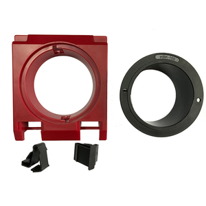 Portautensili <span class=keywords><strong>in</strong></span> <span class=keywords><strong>Plastica</strong></span> CNC HSK100 Combinato Rosso - Product Image 3