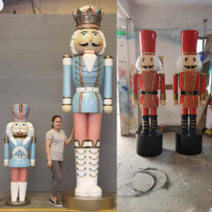 <span class=keywords><strong>Casse</strong></span>-<span class=keywords><strong>Noisette</strong></span> Sculpture Figurines Navidad Décor Extérieur Géant Taille Réelle Noël <span class=keywords><strong>Casse</strong></span>-<span class=keywords><strong>Noisette</strong></span> Soldat Décorations - Product Image 1