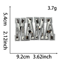 Patch brodé personnalisé, patch brodé à appliquer au fer, patch brodé 3D personnalisé de dessin animé pour vêtements