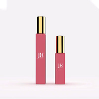 Bouteille de parfum en verre grande et mince 5ml 10 ml bouteille de parfum carrée 15ml petite bouteille de parfum rose mat
