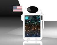 Portable enfants dessin tablette 6.8 pouces LCD écriture tablette enfants éducatif Graffiti jouet astronaute Lcd écriture tablette