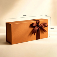Lussuosa ed Elegante Scatola Regalo Magnetica a Libro per Cosmetici, Calze e Profumi, con Nastro, Ideale per Matrimoni e Festività