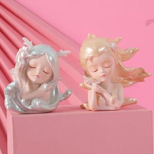 Ocean Girl Series Resin <b>Ornaments</b> <b>Car</b> Decoration Gift For Girls Birthday - Product Image 4