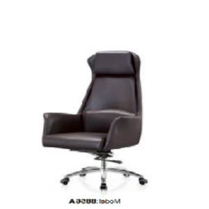 Silla de oficina moderna y cómoda de cuero con reposabrazos y respaldo 37731-8856A 37731-8856B 37731-8856AD - Product Image 1