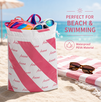 Sac étanche en EVA écologique, pochette réutilisable à cordon pour maillots de bain et combinaisons de plongée, rangement de voyage