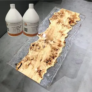 Bán Sỉ Nhựa Epoxy Trong Suốt Pha Lê Lỏng Cho Các Công Trình Gỗ