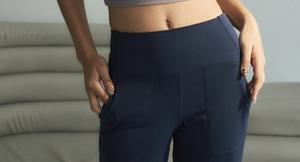 Produits les plus vendus 2024 Pantalon de fitness push up en spandex à taille haute - Product Image 2