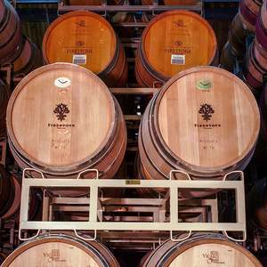 Couleurs personnalisées Coffre-fort Bordeaux Chêne Acier doux Porte-<span class=keywords><strong>tonneau</strong></span> en acier Whisky Bière Tambour de stockage 225l Porte-<span class=keywords><strong>tonneau</strong></span> de vin - Product Image 4