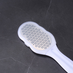 Stainless steel corrosion-resistant foot file, foot scrubber, callus remover, foot scraper, <b>heel</b> trimmer, pumice stone - Product Image 4