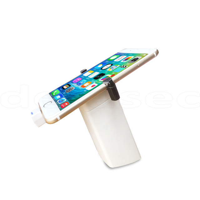 Newly Retractable Wire Anti Theft Mobile Phone Tablet Anti-Theft Alarm Display Stand with Clamp