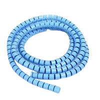 Protector de Cables en Espiral de PE Blanco y Negro de 14 mm, Precio de Fábrica