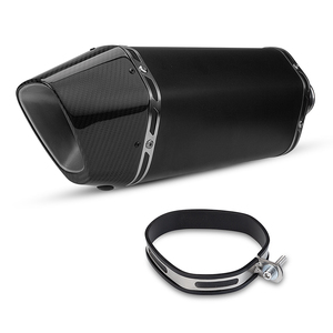Silenciador de Escape Universal HF de 51 mm con Punta de Carbono de 470/570 mm para Z400 ZX4R Ninja400 ZX25R R1 R3 <span class=keywords><strong>TMAX</strong></span> XMAX CRF R6 - Product Image 3