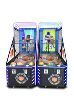 Machine d'arcade de basketball de qualité commerciale avec tableau de scores et distributeur de tickets - Système de divertissement à pièces