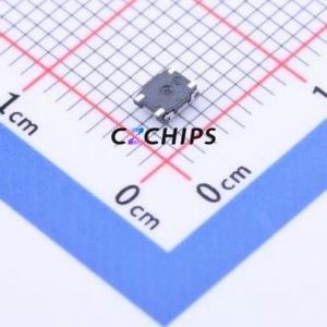 YTS830GM Tactile Switch SMD Switch Single Pole Single Throw Round Button 1.6N Vertical Mount - Product Image 2