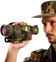 Monoculaire infrarouge numérique de vision nocturne, accessoire pour la vue, 5x40
