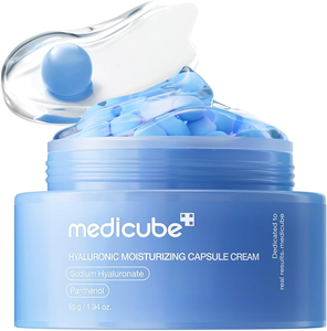 Crème hydratante anti-âge à l'acide hyaluronique en capsules 55g pour tous types de peaux, usage diurne pour femmes - Product Image 6