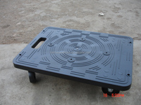 Chariot de déménagement industriel robuste en PP de 200 lb pour meubles et tapis – Offre Spéciale