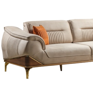 Juego de Sofás Modernos Convertibles de Madera Venta al por Mayor Directo de Fábrica para Sala de Estar Muebles para el Hogar - Product Image 1