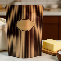 Sac d'emballage pour café, pochette à fond carré recyclable de 1000 g pour grains de café, fermeture éclair refermable, sac à grains de café avec logo personnalisé