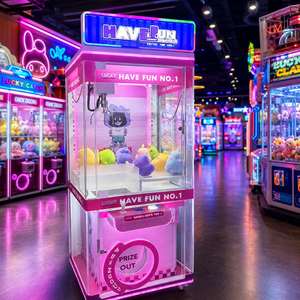 Have Fun Pink <b>Claw</b> <b>Machine</b> Commercial Plush Toy Crane Game <b>Machine</b> for Mall <b>Arcade</b> Center <b>Claw</b> <b>Machine</b> Prices - Product Image 3