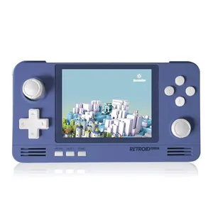 Retroid Pocket 2 3.5Inch IPS Screen Retro Video Game Console Android Dual System HD Output Handheld Game Players Free Case