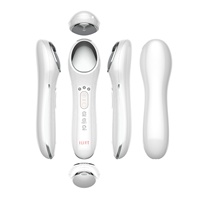 Masseur facial ionique avec stimulation électrique douce Caractéristiques anti-poches sans fil pour la relaxation du corps du visage Soulagement de la douleur