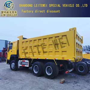 Kullanılan Sino Howo 6X4 375hp 336hp 20 metreküp 10 tekerlekli sağ drivie damperli kamyon DAMPERLİ KAMYON satılık