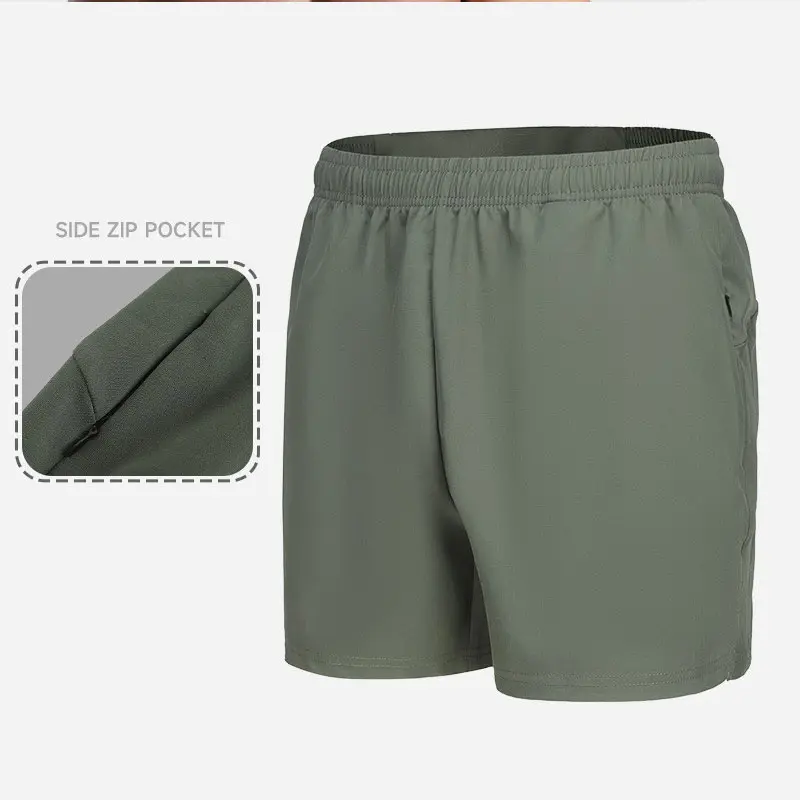 OEM printed logo men's blanks gym Polyester spandex shorts Running Pants&amp;shorts gym shorts man