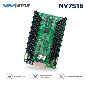 Carte de réception LED Novastar NV7508 pour système de contrôle d'affichage LED avec prise en charge vidéo, <span class=keywords><strong>interface</strong></span> HUB75E synchrone, origine Chine - Product Image 4