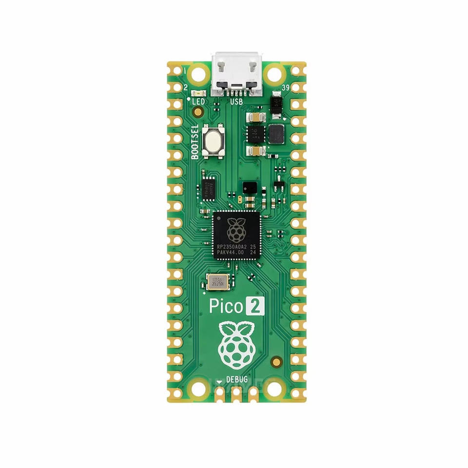Original Raspberry Pi Pico 2 Microcontroller RP2350 Chip Dual-Core ...