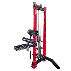Equipo de gimnasio, Polea De Cable, máquina cruzada, jaula eléctrica, estante para sentadillas <span class=keywords><strong>con</strong></span> accesorios de contrapeso - Product Image 1