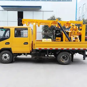 200m SPT drilling machine water well drilling rigs use oil engine for sale