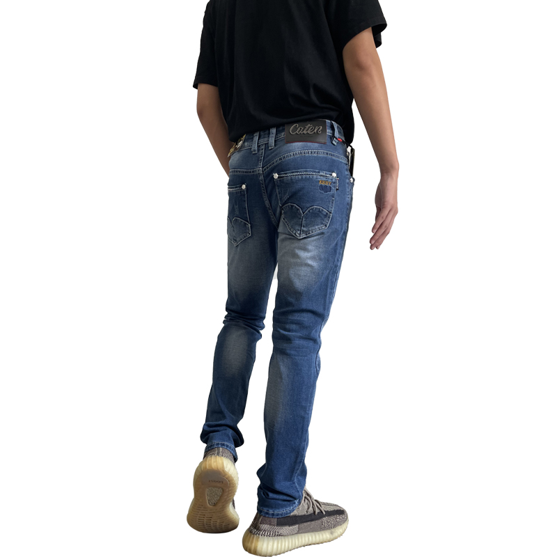 Pantalon En Dril Beige - Los Tres Elefantes Tienda Online