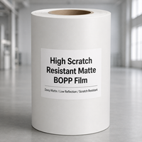 Film Rajut Matte Film BOPP Kemasan Kotak Kemasan Kue Percetakan Kemasan Matte Elk Film Laminasi Thermal Glossy Film Laminasi Dingin