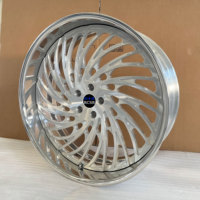 RCSR 5x120 5x114.3 Ruedas de 20 22 24 26 Pulgadas, Llantas de Aleación de Aluminio Forjado de 2 Piezas para Chevrolet Impala Pontiac Oldsmobile