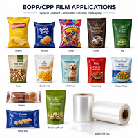 Emballages souples métallisés en BOPP/CPP imprimés sur mesure en Chine pour aliments croustillants, chips de pommes de terre, chips de plantain et accessoires de match de football